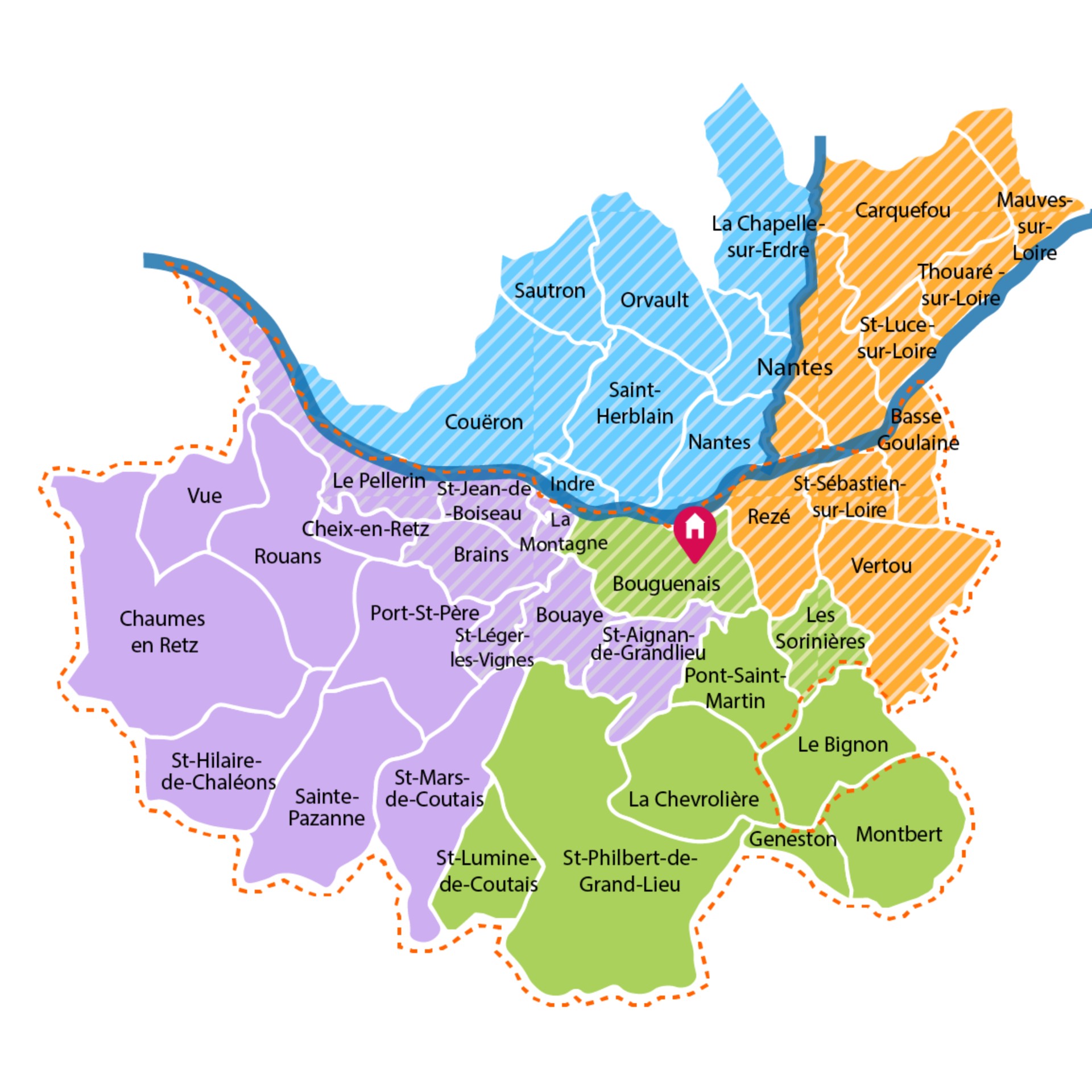 Livraison de repas à domicile par les équipes ANADOM sur le Pays de Retz